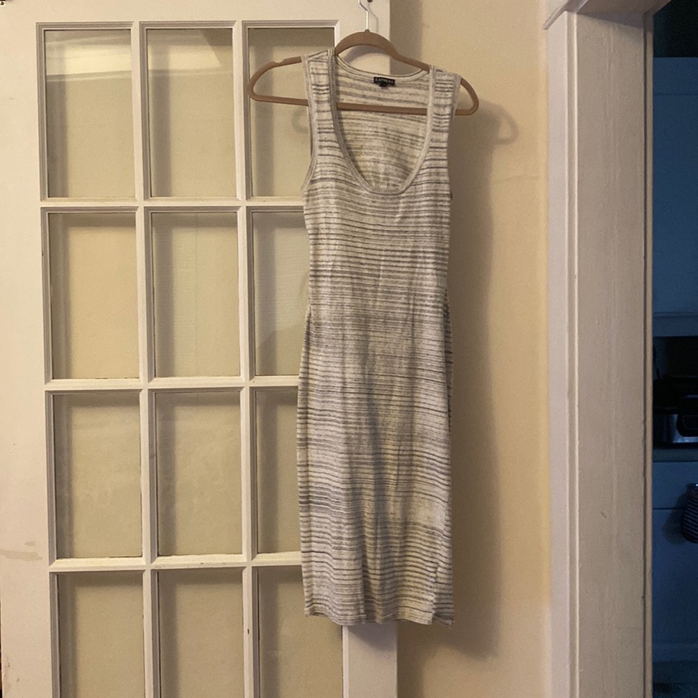 Express light sweater dress